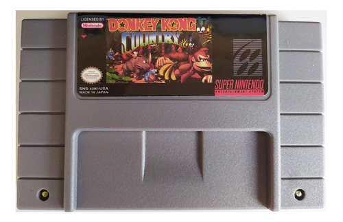 Donkey Kong Country - Super Nintendo Snes