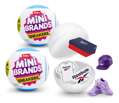 Zuru Mini Brands Sneaker Pack 2 Cápsulas Sorpresa