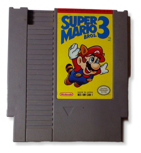 Casete De Nintendo De Super Mario Bros 3.