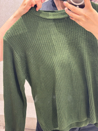 Sweater Basico Punto Ingles Cuello Redondo Proyecto Uno