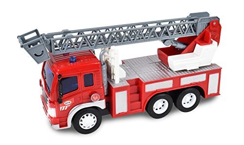 Maxx Action Mini Rescue Vehicle Toy Fire Truck With Extentio