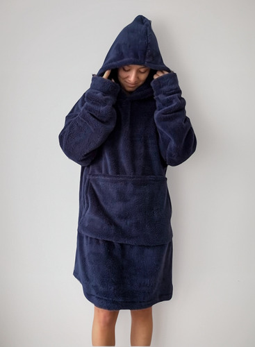 Maxi Buzo Polar Soft Invierno Variedad Colores