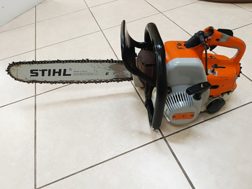 Motosserra A Gasolina Stihl 60.3cc Ms 08 S Laranja (Usado)
