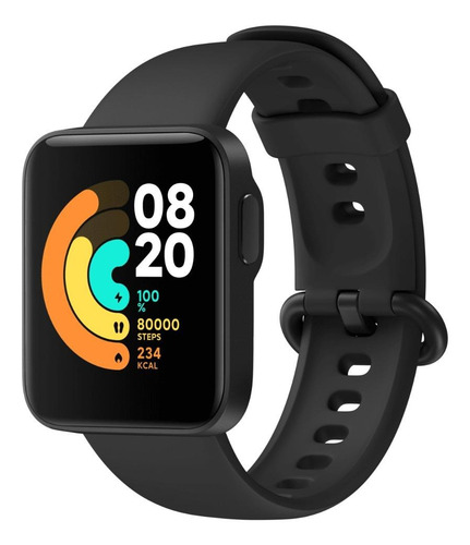 Imagen 1 de 5 de Xiaomi Mi Watch Lite 1.4" caja black, malla black de tpu REDMIWT02