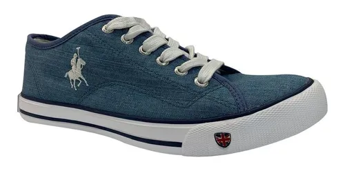 Tenis Mujer Estilo Urbano Cw-801-22 Rcb Azul Polo Club