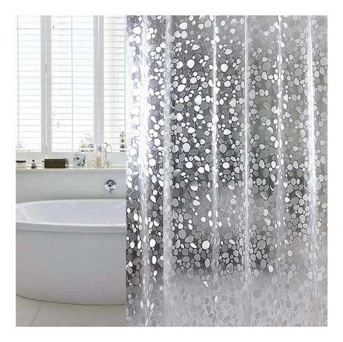 Cortina Ducha Eva Forro Impermeable Cortina Ducha 180x180cm