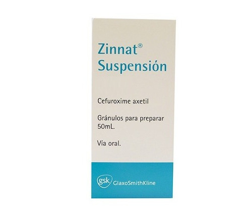 Zinnat Suspension 125 Gr 50 Ml