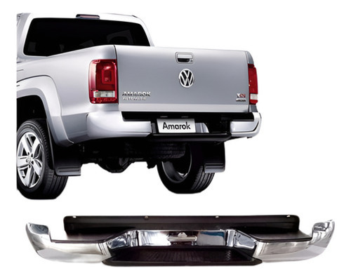 Parachoque Traseiro Amarok 10 A 17 Modelo Original Daira