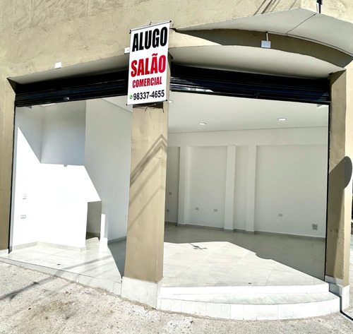 Salão Comercial Novo P/ Locação | 31 M² | Centro Itaim Paulista | 500m Da Cptm | Excelente