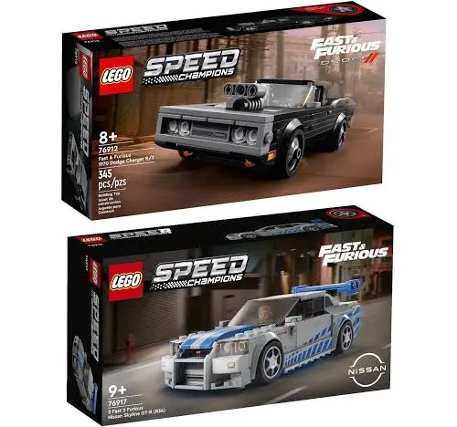 Lego R pido Y Furioso Skyline 76917 Charger 76912