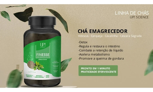 Cha Detox Mix 1 Seca Barriga 1 Energizante 1 Relaxante
