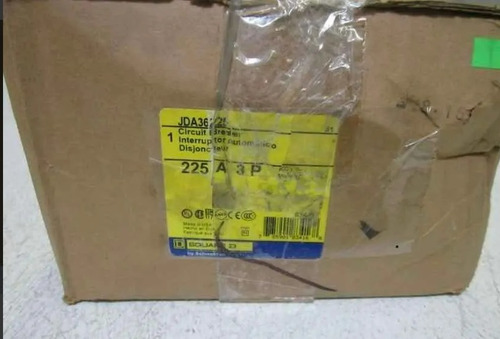 Interruptor Termomagnetico I-line 3x225a Square D Jda36225