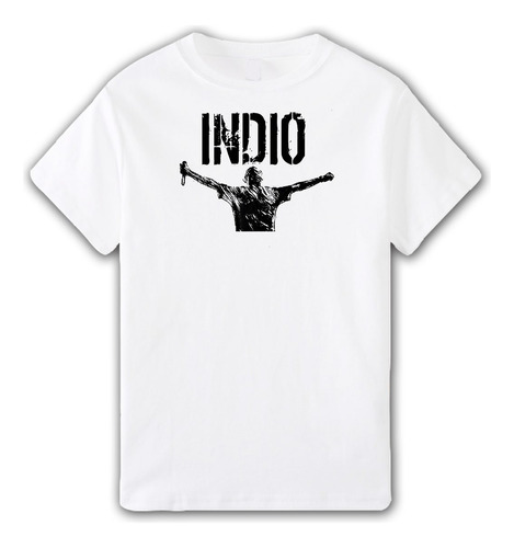 Remera El Indio Solari - Rock Nacional Aesthetic Unisex Pr