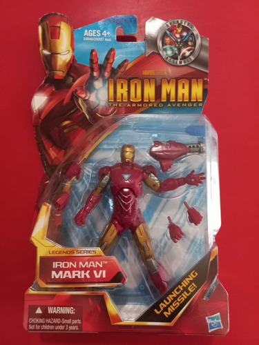 Figura Iron Man Mark Vi Legend Series Hasbro