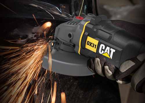Amoladora Angular A Bateria 125mm Cat Caterpillar Dx31b Cc