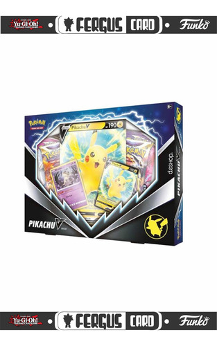 Pokémon Tcg - V Box Pikachu V Inglés