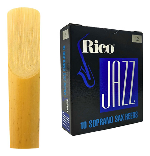 Palheta Select Jazz Rico D'addario Sax Soprano 1 Unidade
