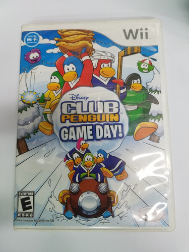 Disney Club Penguin Game Day Para Wii Fisico 