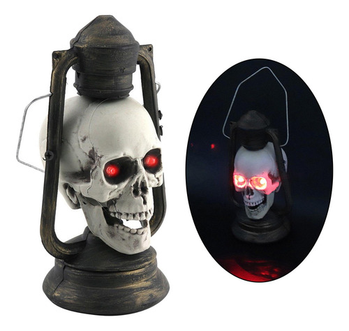 Horror Halloween Calavera Linterna Luz Juguete Celebración