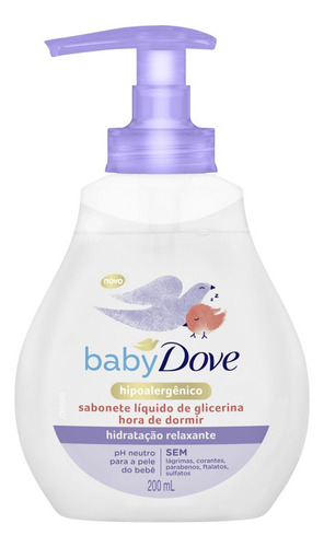 Sabonete Líquido Hora De Dormir Baby Dove 200ml