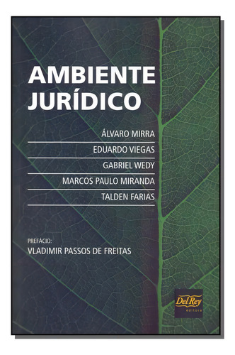 Ambiente Jurídico, De Alvaro Mirra. Editora Del Rey, Capa Mole Em Português