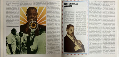 Louis Armstrong A Pers.do Jazz + Biobgrafia Lp In Brasil (Usado)