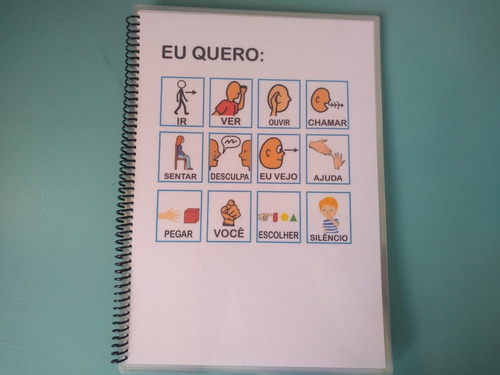 Prancha Temática De Comunicação Por Imagem Escola