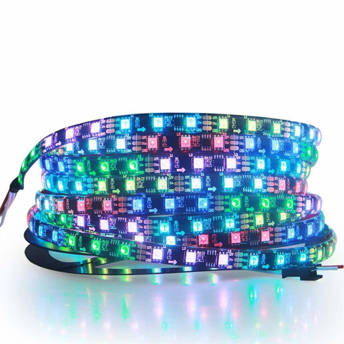 Alitove Tira De Luces Led Direccionables Rgb Ws2811 De 12 V