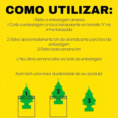 Little Trees Diversos Aromas Cheirinho P/ Carro Aromatizante