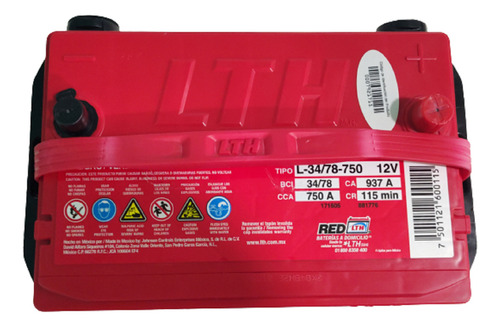 Batería Para Dodge H100 Modelos 04-10 L34/78