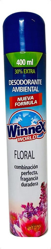 Desodorante Ambiental Winnex 400ml Floral