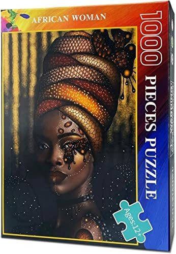 1000 Piezas De Madera De Adultos Puzzle Afro American 3n1ra