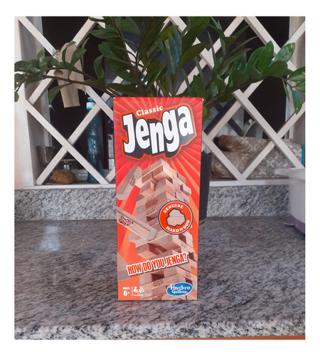 Juego Jenga Clasico, De Madera Genuina