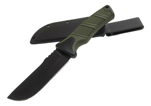 Cuchillo Táctico Supervivencia Caza C/funda Rígida Nf6433 