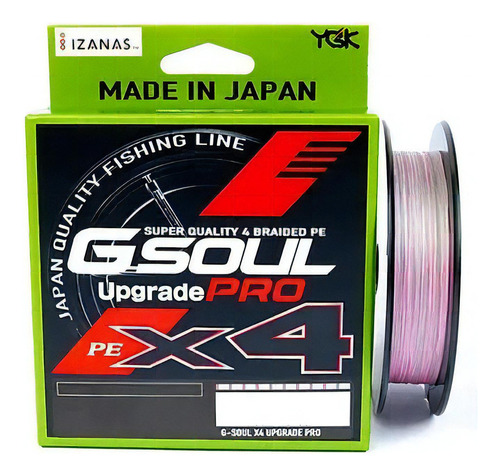 Linha Multifilamento Ygk G-soul Upgrade Pro X4 30lbs - 150m