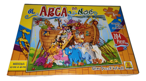 Rompecabezas Puzzle El Arca De Noe 204 Piezas Implas