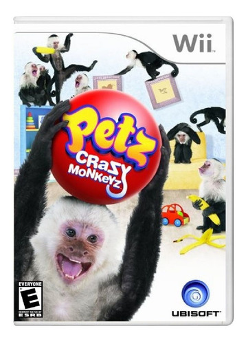 Jogo Midia Fisica Petz Crazy Monkeyz Original Nintendo Wii