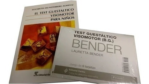 Test Guestaltico Visomotor Para Niños Y Laminas Bender