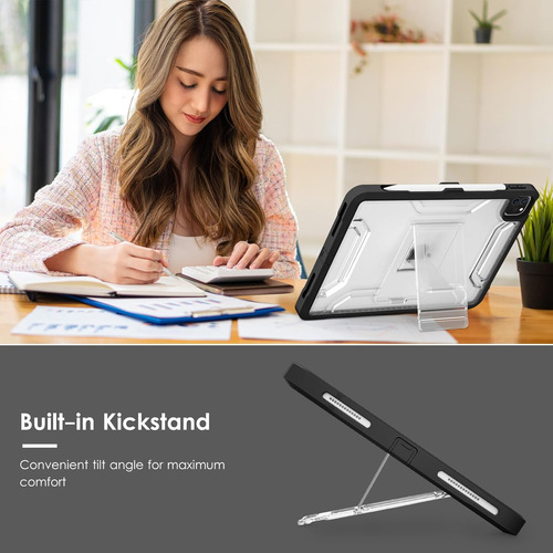 Funda Para iPad Pro De 11 Pulgadas, Marco De Tpu A Prueba De