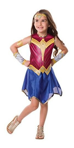 Disfraz De Wonder Woman Para Niña.