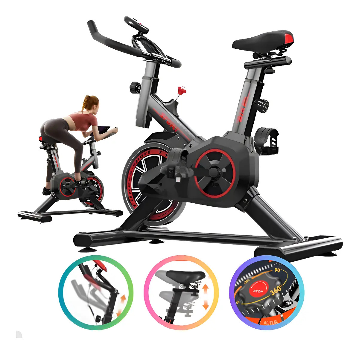 Bicicleta Ergométrica Spinning Profissional X11 120 kg