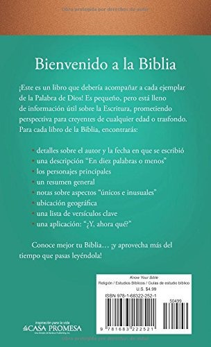 Conoce Tu Biblia: Los 66 Libros Explicados Y Aplicados, De Paul Kent. Editorial Casa Promesa En Español