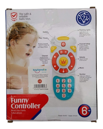 Imagen 3 de 3 de Control Remoto Para Bebés