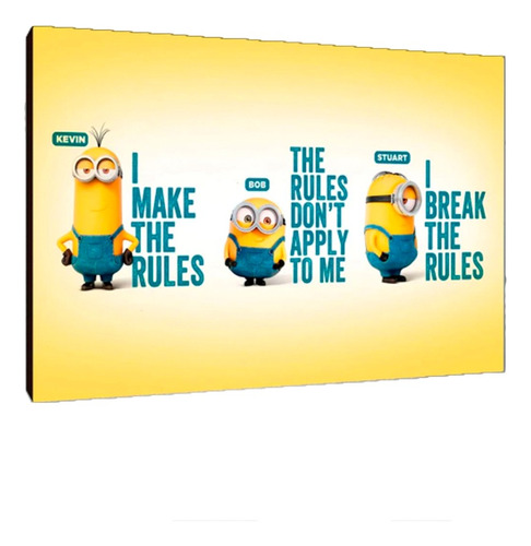 Cuadros Poster Mi Villano Favorito Minions Xl 33x48 Vfm (1)