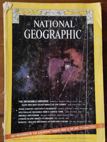 Revista National.geographic Vol145 N 5 May 1974