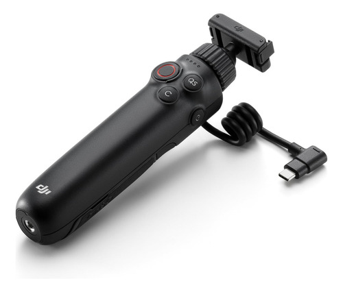 Soporte DJI Osmo Action para cámara de acción negra, montaje atornillado, articulado, ideal para manubrio y mesa, incluye tornillos, aluminio.