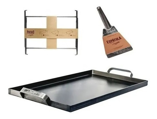 Kit Plancha Chapa Chivitera Premium La Planchetta