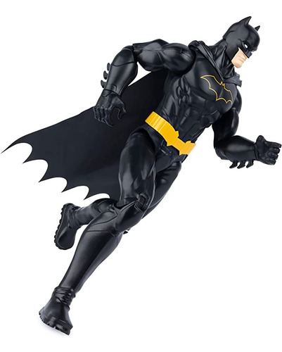Figura Articulada 30 Cm Batman Black Hero Art 6065135 Dc