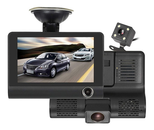 Camara Para Automovil Ourlife 1080p Hd Dashcam 3 Pantalla