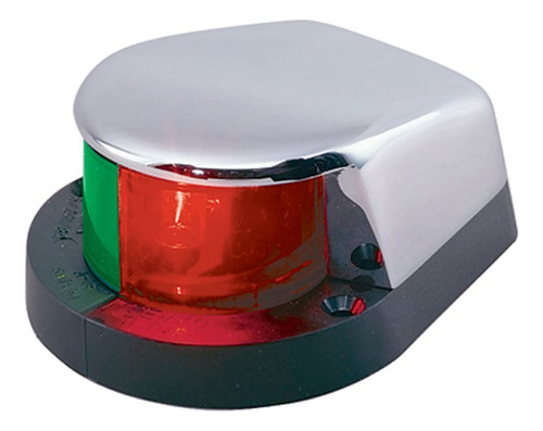Perko 1310dp0chr Chrome-plated Bi-color Bow Light With Black